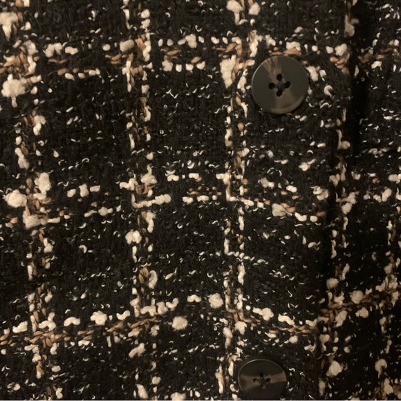 Abercrombie Tweed over sized shirt jacket - Picture 5 of 7